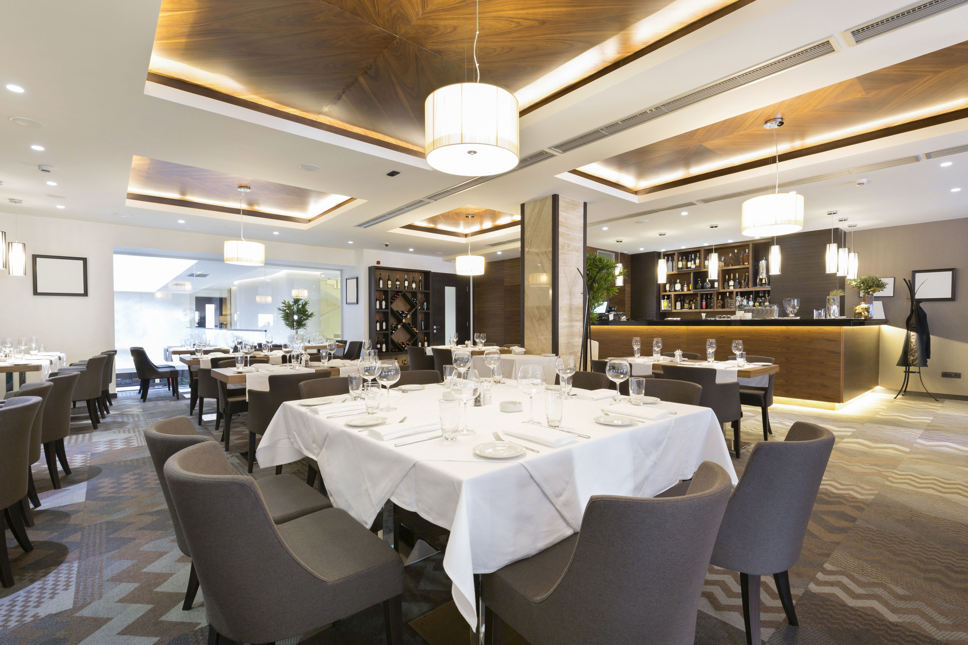 38034776 - elegant restaurant interior